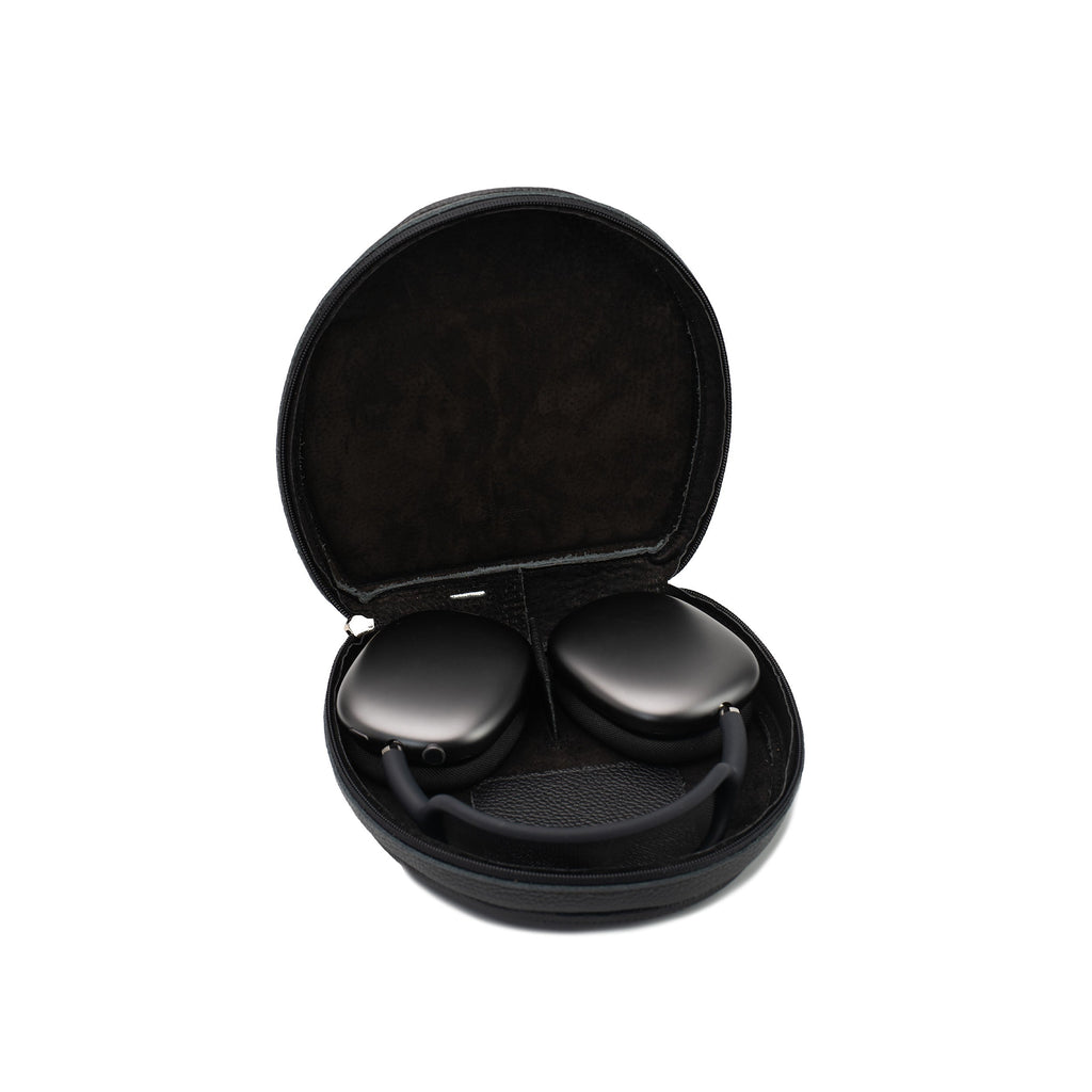 Flat-Grain Leather Case for AirPods Max – Premium Protective Cover