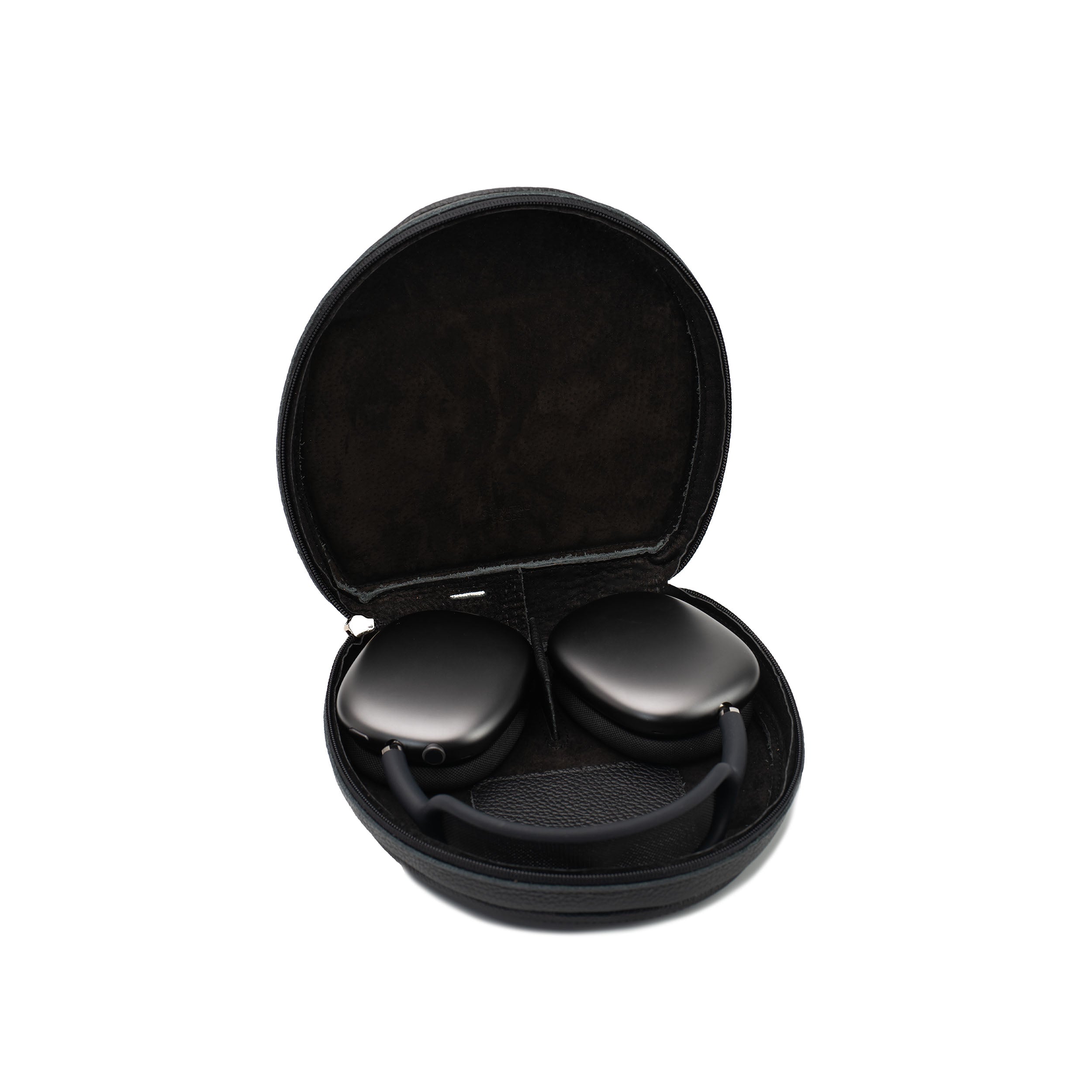 Flat-Grain Leather Case for AirPods Max – Premium Protective Cover